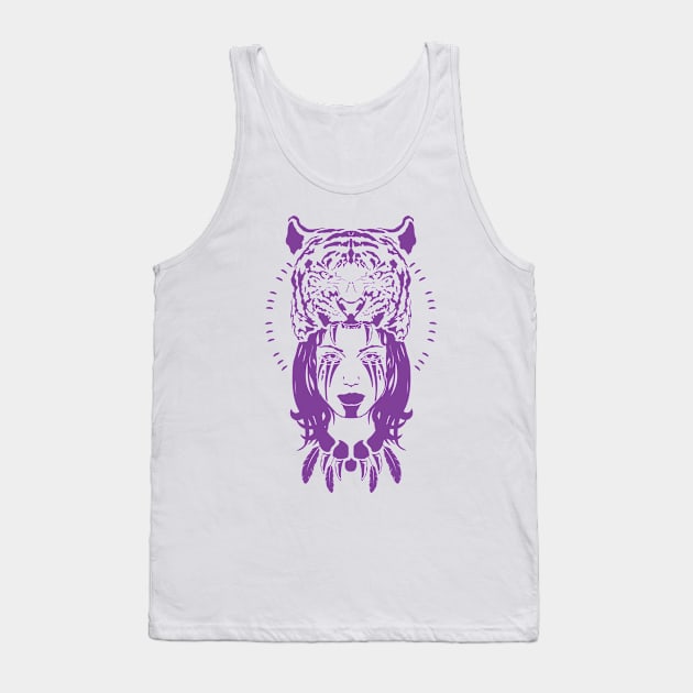 Queen Tank Top by Paint